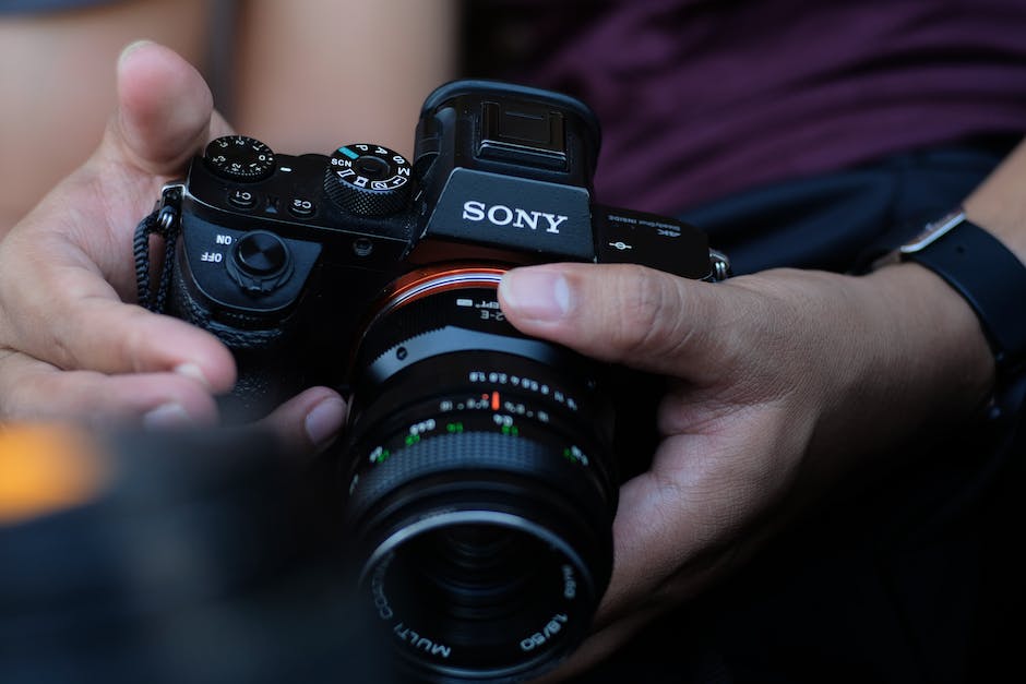  Sony-Kamera zum Filme Drehen empfohlen